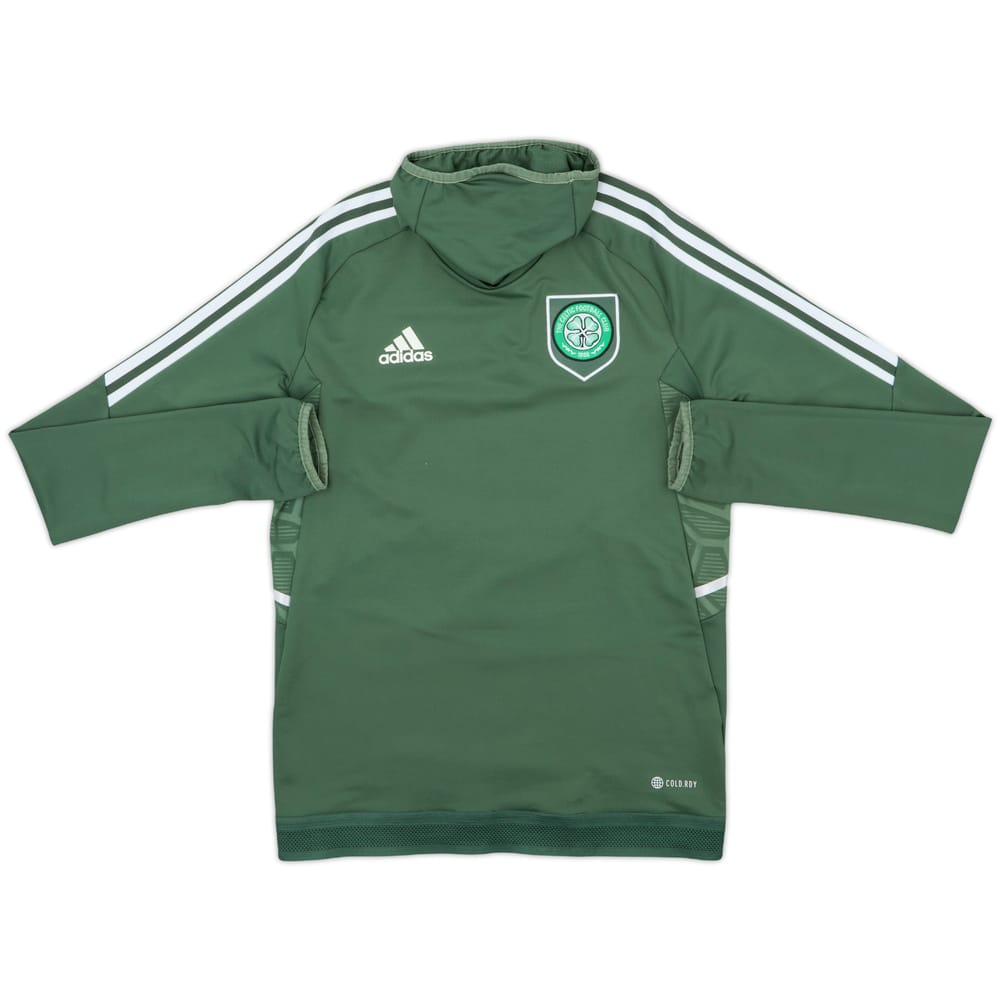 2022-23 Celtic adidas Drill Top - 8/10 - (S)