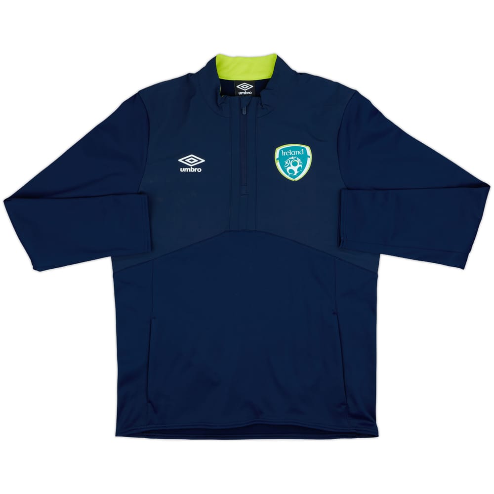 2016-17 Ireland Umbro 1/4 Zip Training Top - 7/10 - (L)