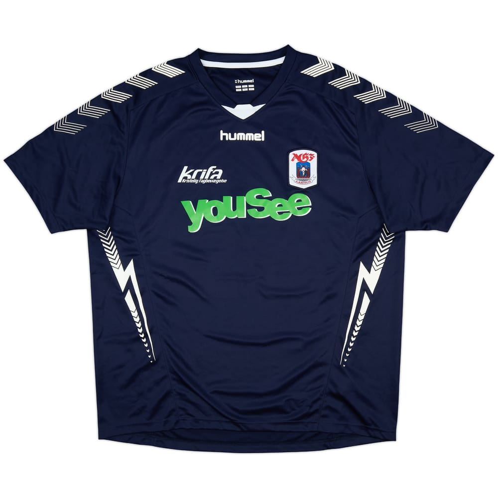 2012-13 AGF Aarhus Hummel Training Shirt - 8/10 - (3XL)