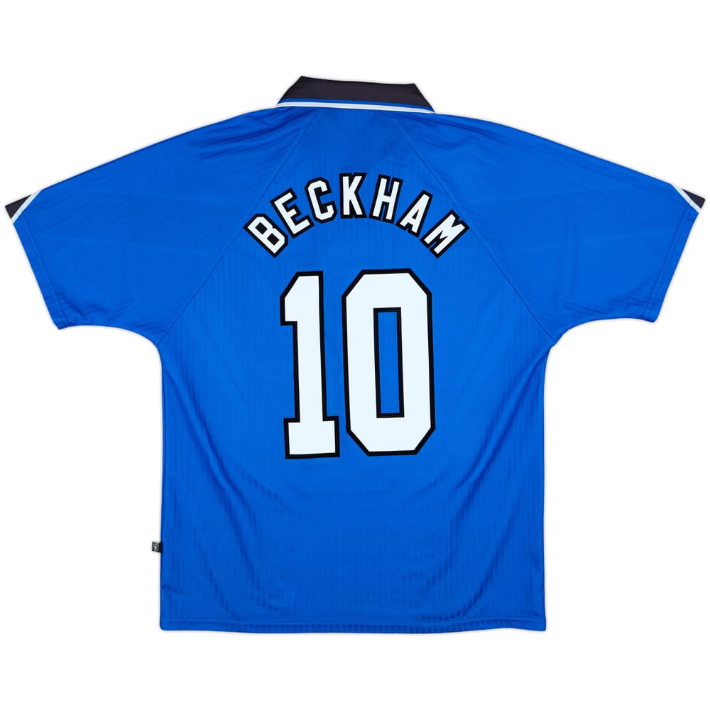 1996-98 Manchester United Third Shirt Beckham #10 - 8/10 - (L)