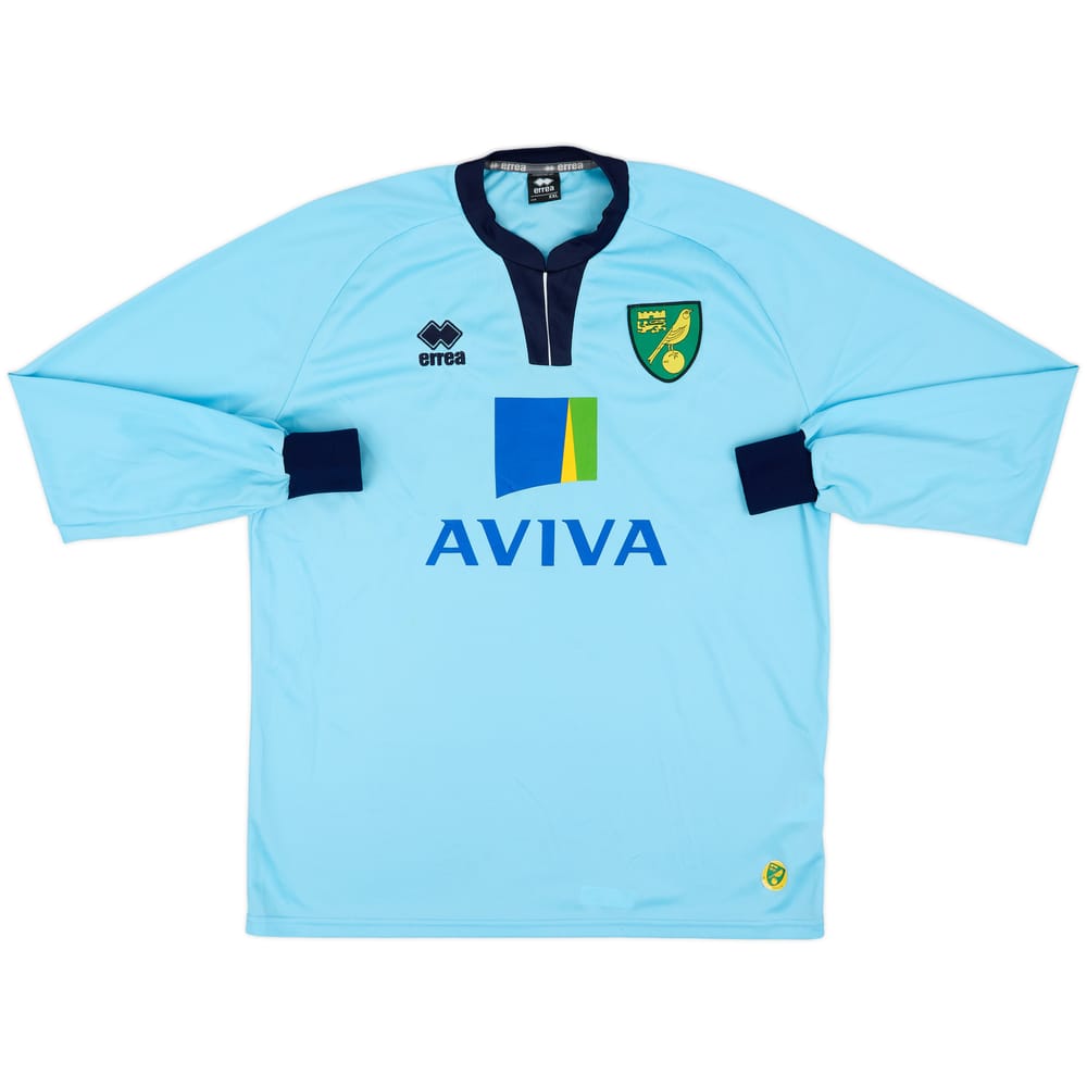2013-14 Norwich GK Shirt #1 - 8/10 - (XXL)