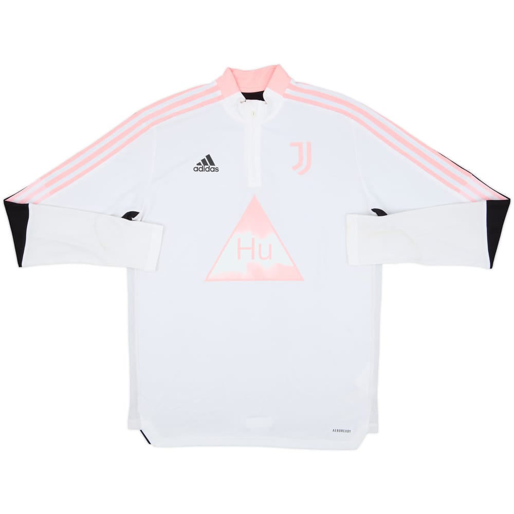 2020-21 Juventus adidas Humanrace 1/4 Zip Drill Top - 8/10 - (L)