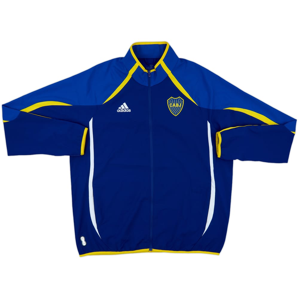 2021-22 Boca Juniors adidas 'Teamgeist' Track Jacket - 8/10 - (XL)