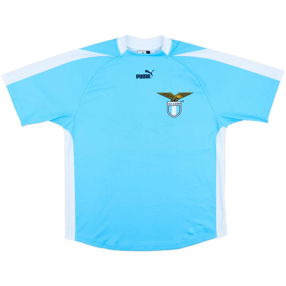 2003-04 Lazio 'Signed' Basic Home Shirt - 8/10 - (M)