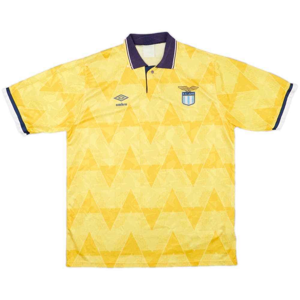 1989-91 Lazio Away Shirt - 8/10 - (XL)