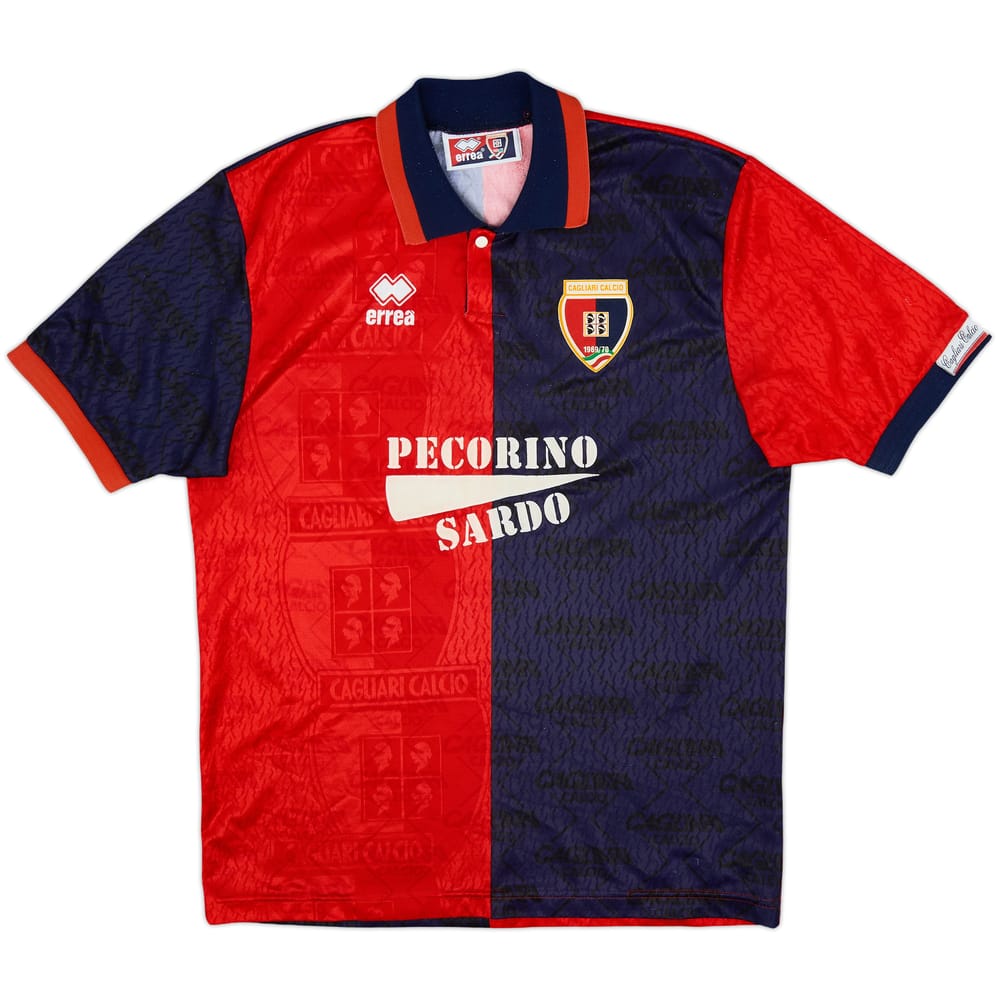 1993-94 Cagliari Home Shirt - 8/10 - (L)