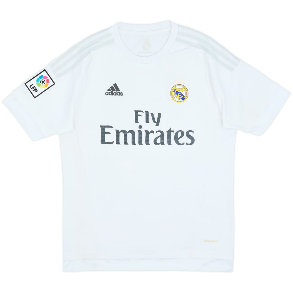 2015-16 Real Madrid Home Shirt - 4/10 - (M)