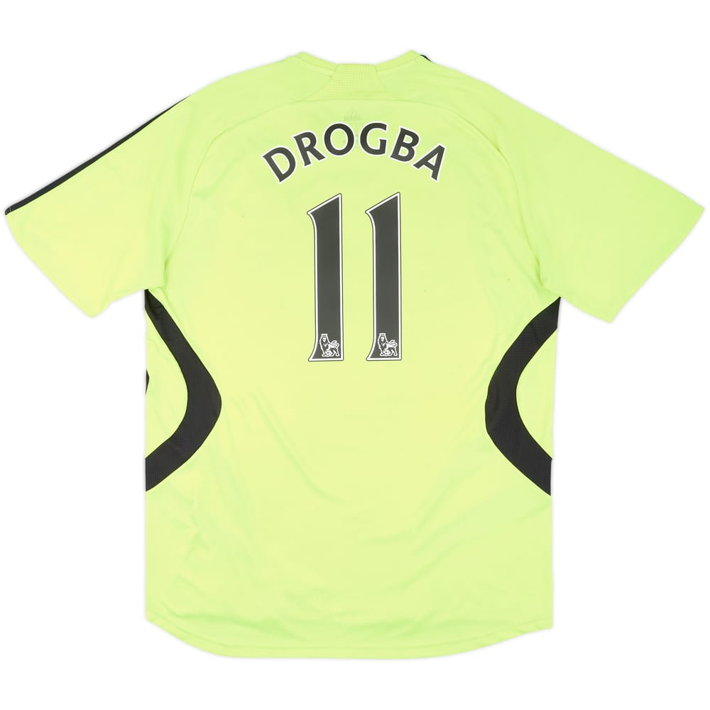 2007-08 Chelsea Away Shirt Drogba #11 - 5/10 - (L)