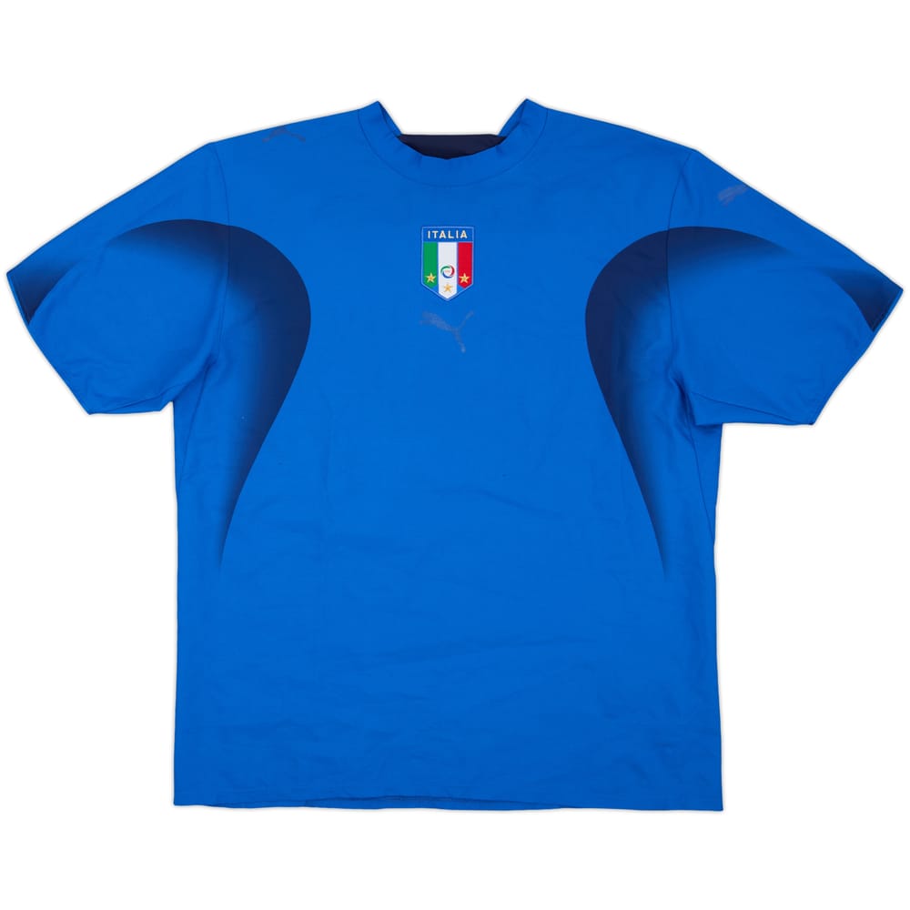 2006 Italy Home Shirt - 4/10 - (L)