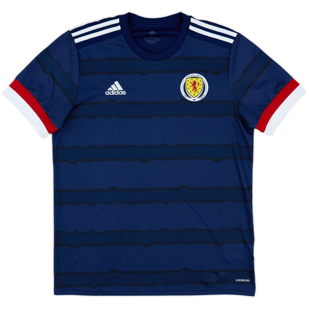 2022-23 Scotland Home Shirt - 8/10 - (L)