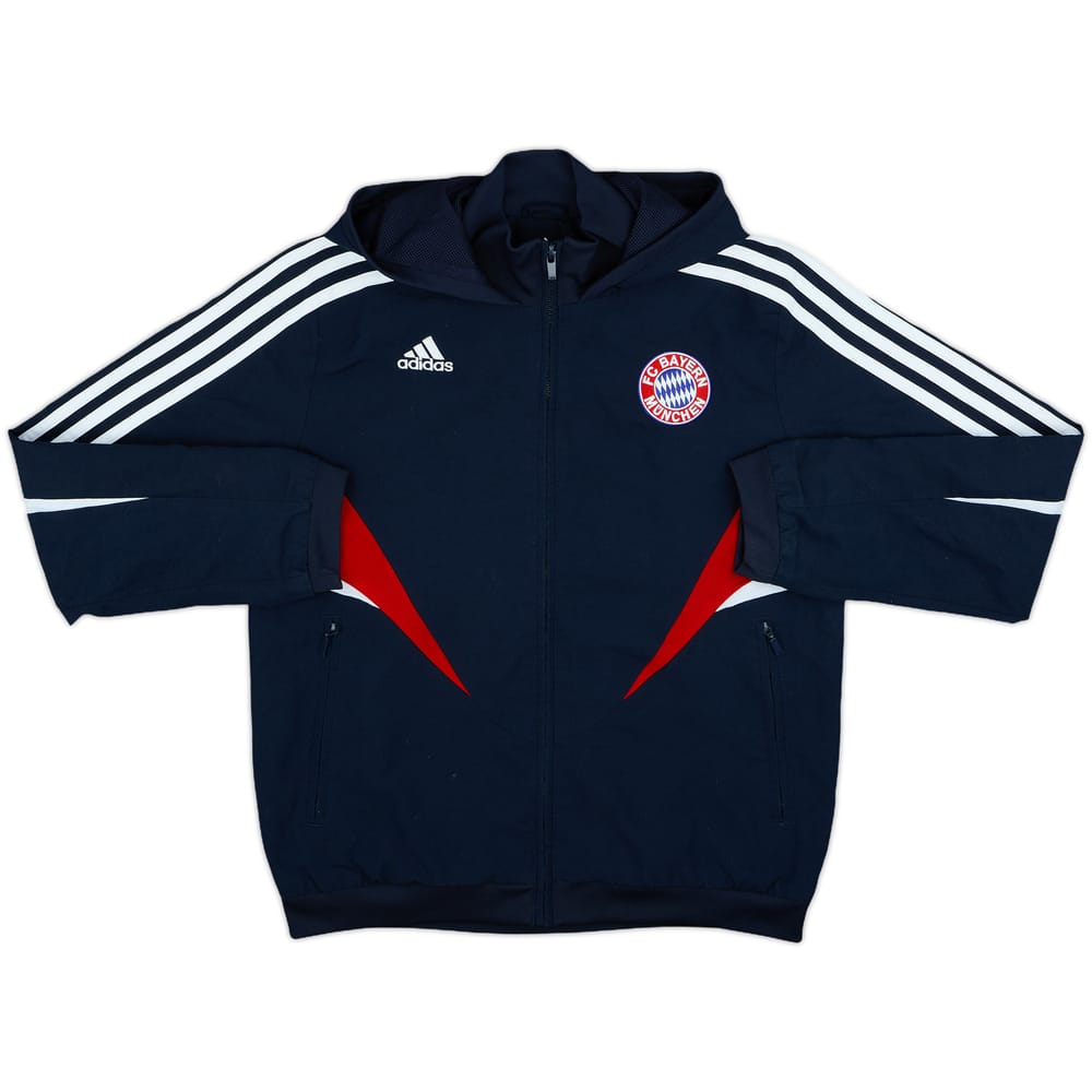 2008-09 Bayern Munich adidas Hooded Track Jacket - 8/10 - (M.Boys)