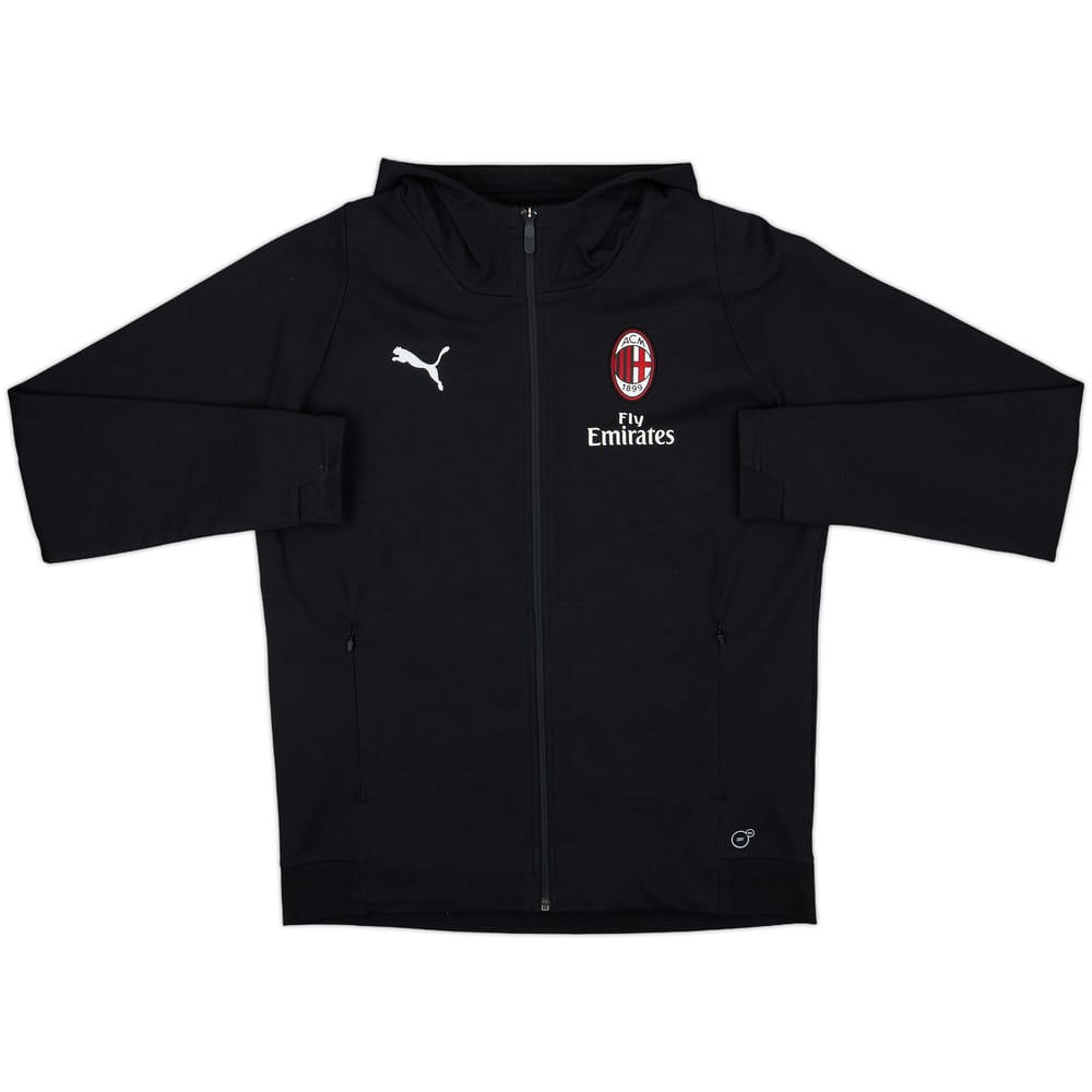 2018-19 AC Milan Puma Zipped Hooded Track Jacket - 9/10 - (L)