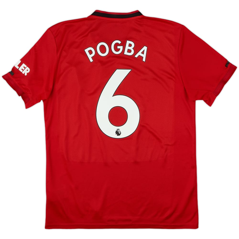 2019-20 Manchester United Home Shirt Pogba #6 - 6/10 - (M)