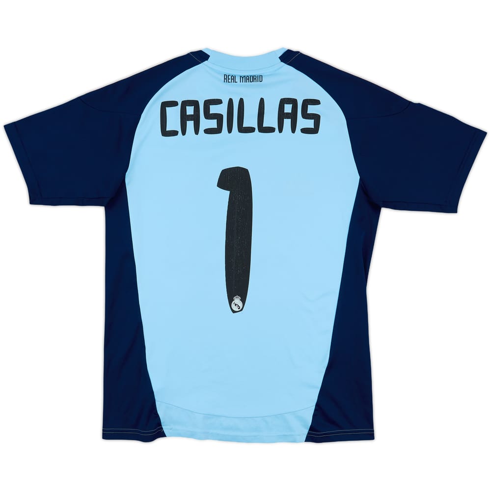 2010-11 Real Madrid GK Shirt Casillas #1 - 7/10 - (L.Boys)