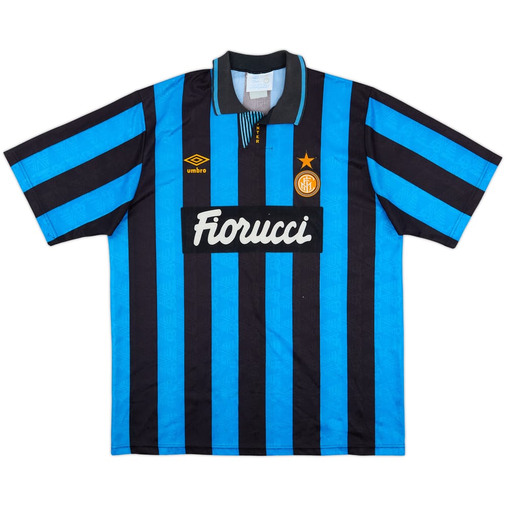 1992-94 Inter Milan Home Shirt - 5/10 - (L)