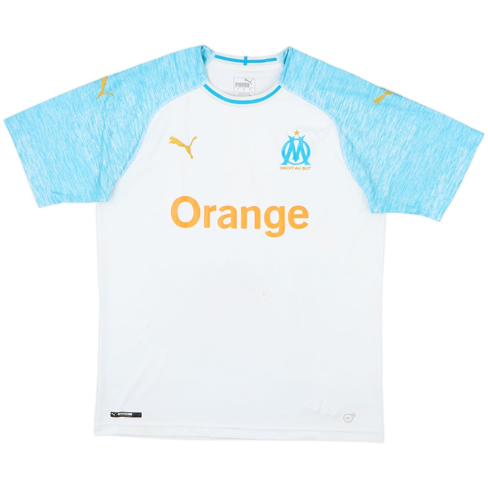 2018-19 Olympique Marseille Home Shirt - 5/10 - (L)