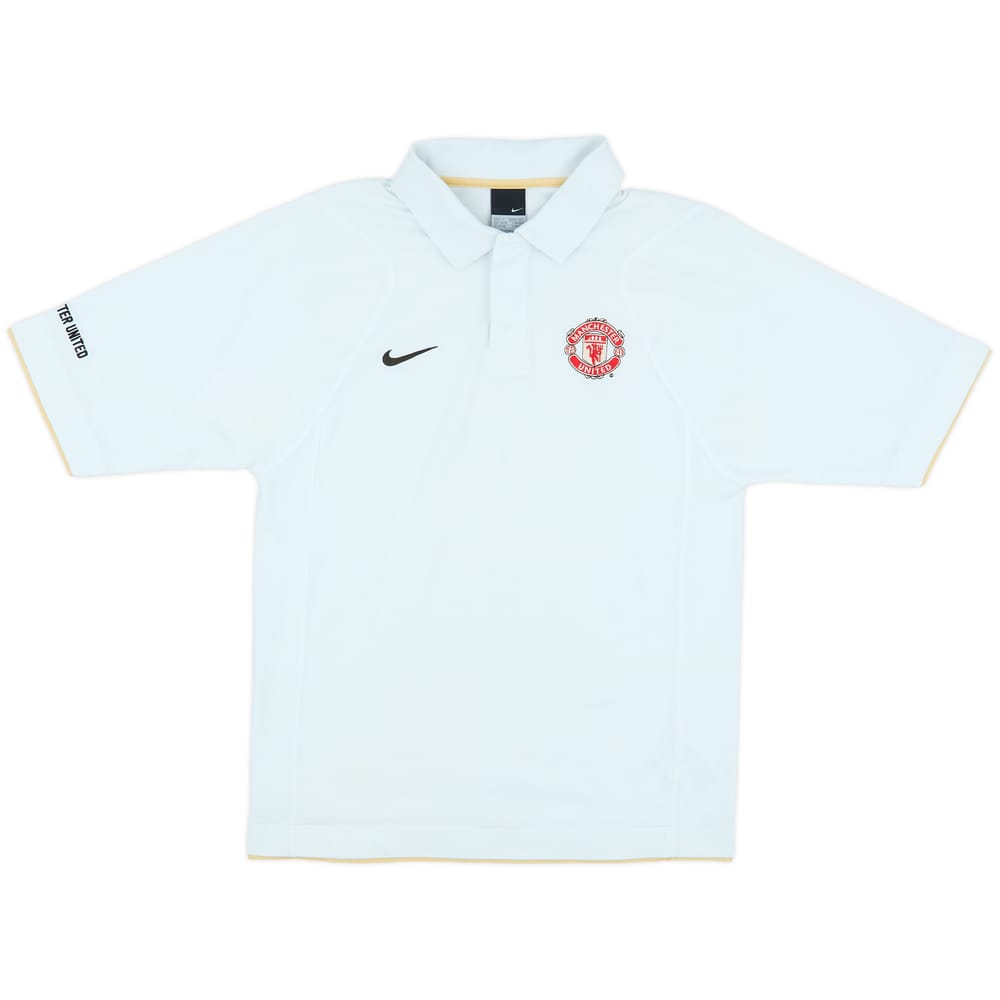 2006-07 Manchester United Nike Polo Shirt - 7/10 - (S)