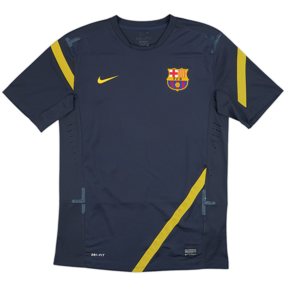 2011-12 Barcelona Authentic Nike Training Shirt - 8/10 - (M)