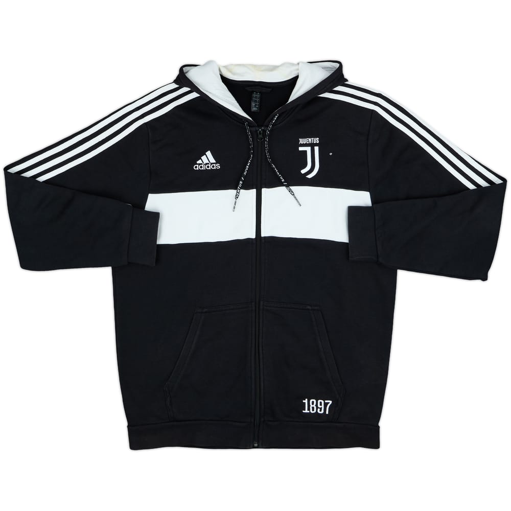 2019-20 Juventus adidas Hooded Track Jacket - 7/10 - (L)