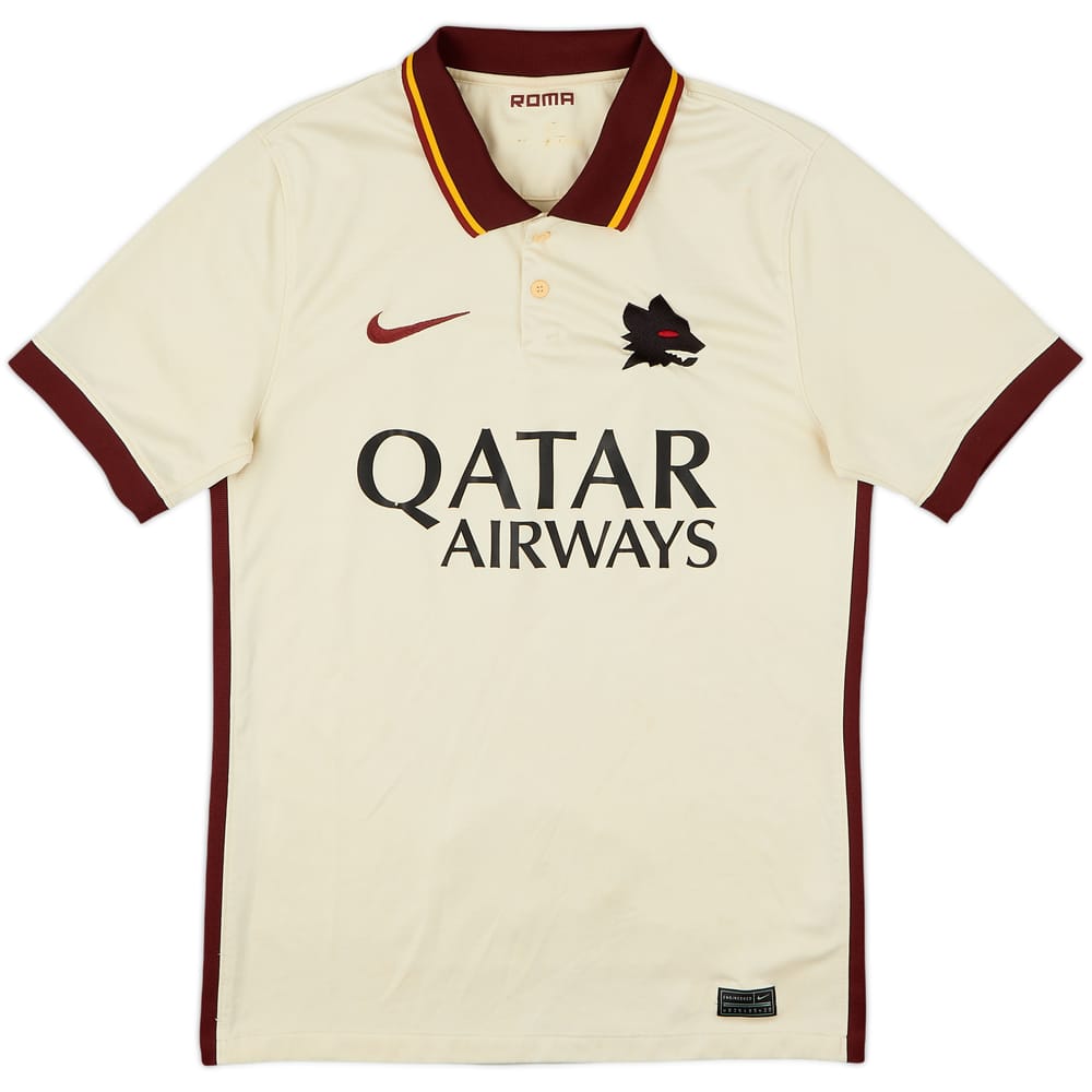 2020-21 Roma Away Shirt - 7/10 - (S)