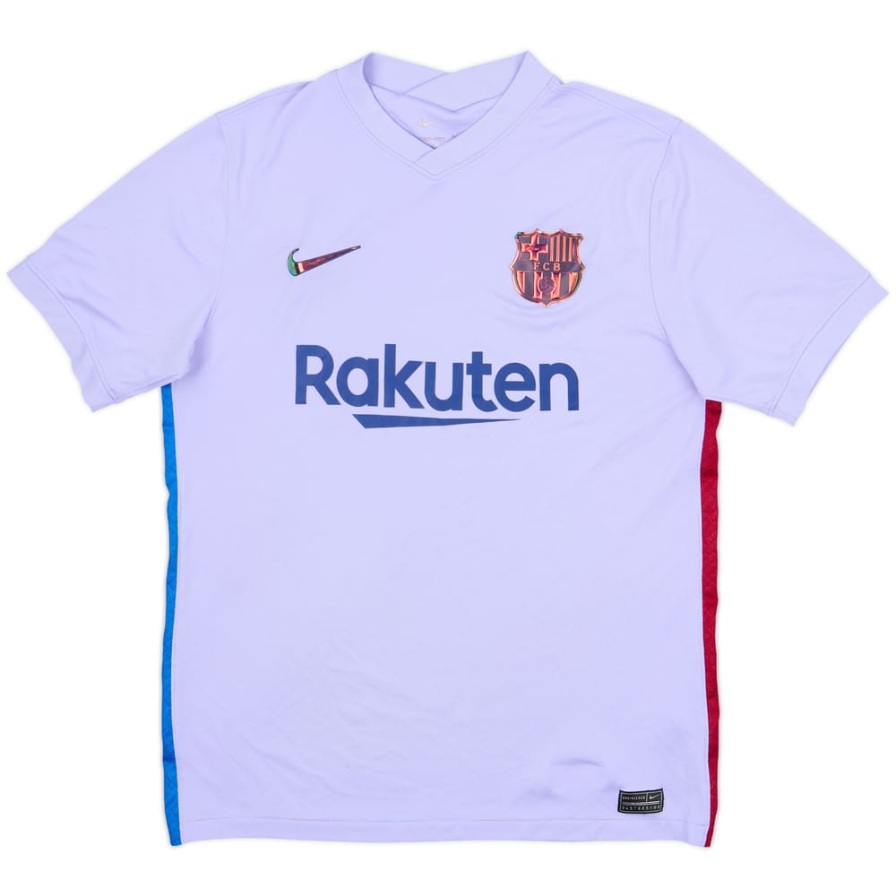 2021-22 Barcelona Away Shirt - 4/10 - (M)