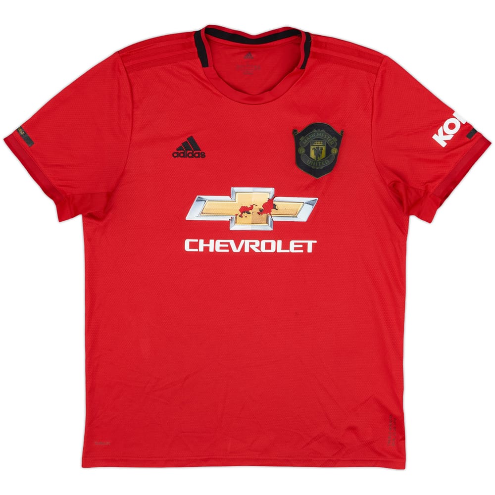 2019-20 Manchester United Home Shirt - 4/10 - (L)