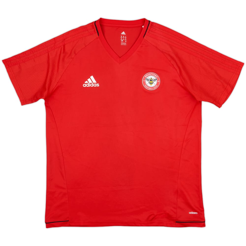 2017-18 Brentford adidas Training Shirt - 8/10 - (XL)