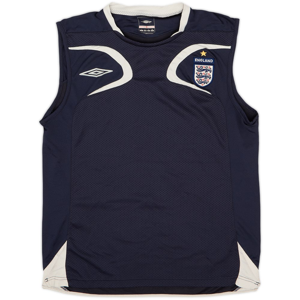 2004-06 England Umbro Training Vest - 7/10 - (L)
