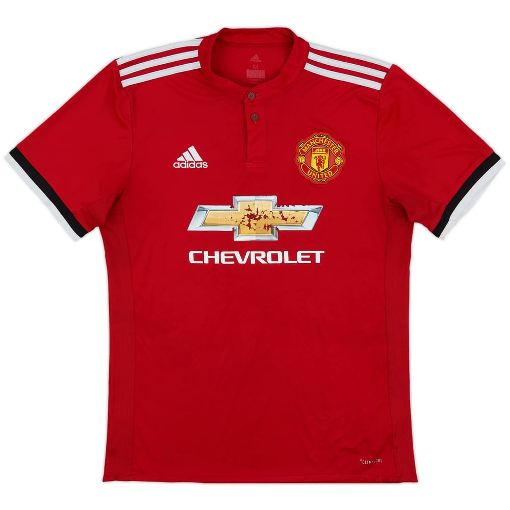 2017-18 Manchester United Home Shirt - 4/10 - (M)