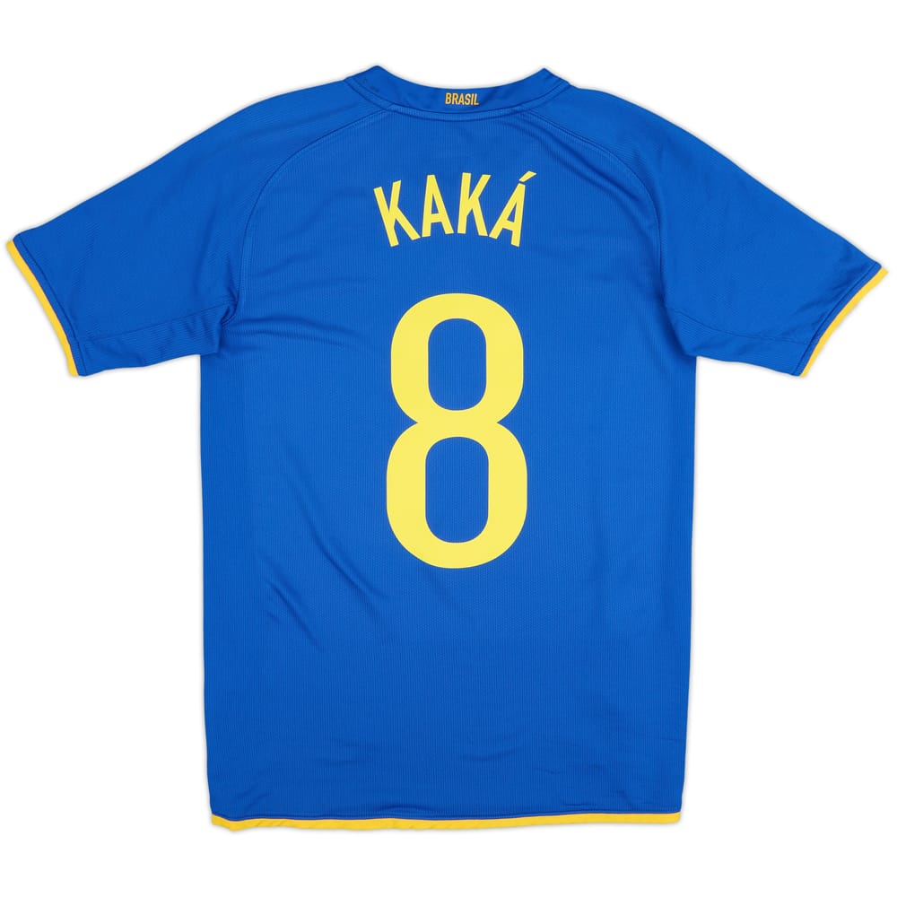 2008-10 Brazil Away Shirt Kaka #8 - 8/10 - (XL.Boys)