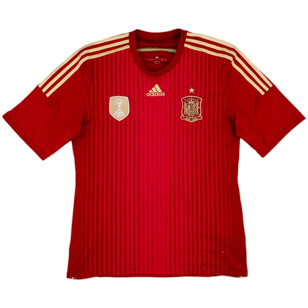 2013-15 Spain Home Shirt - 5/10 - (L)