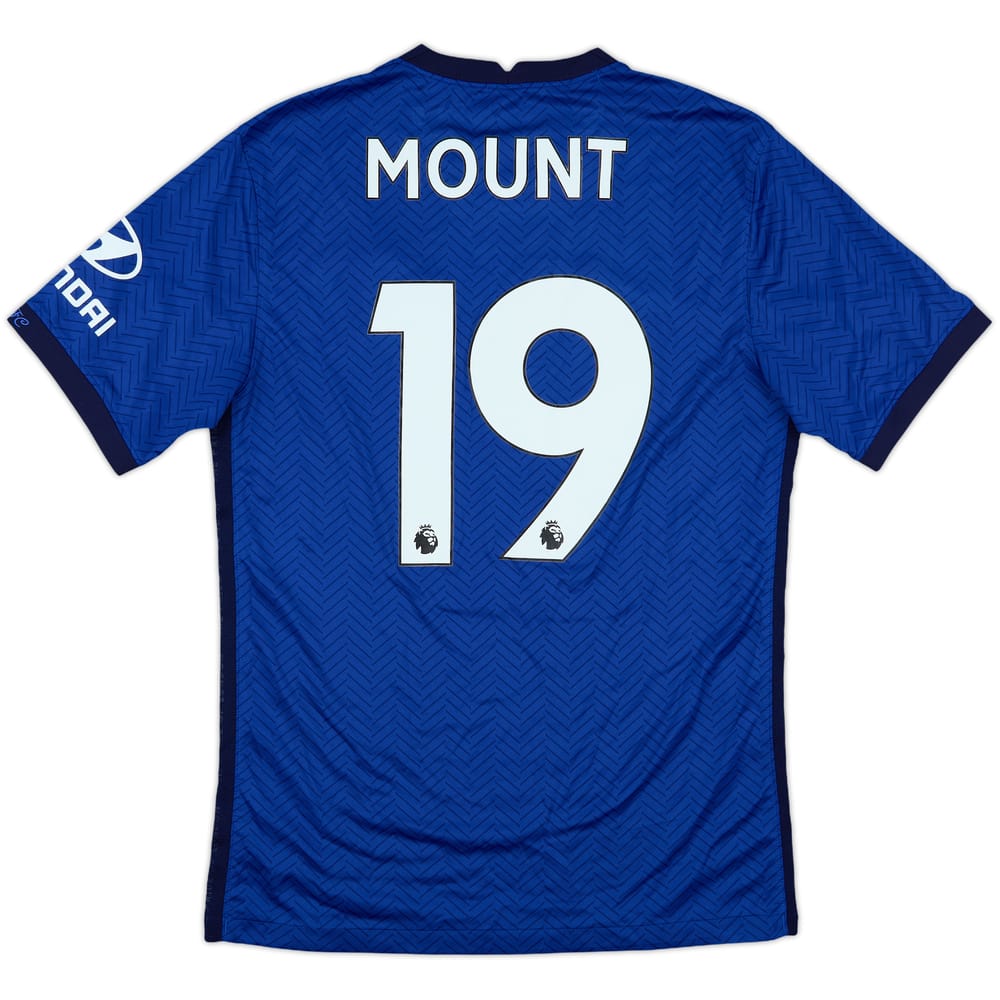 2020-21 Chelsea Home Shirt Mount #19 - 6/10 - (S)