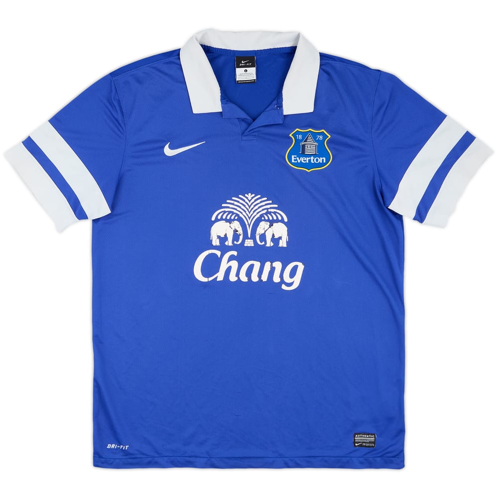 2013-14 Everton Home Shirt - 5/10 - (L)