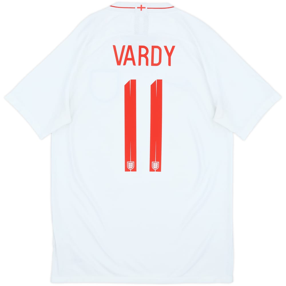 2018-19 England Home Shirt Vardy #11 - 8/10 - (M)