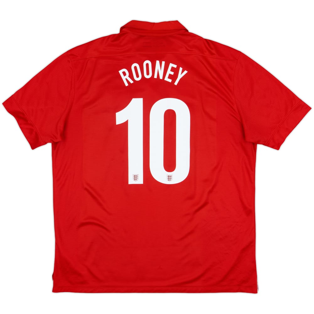 2013 England Away 150th Anniversary Shirt Rooney #10 - 8/10 - (XXL)