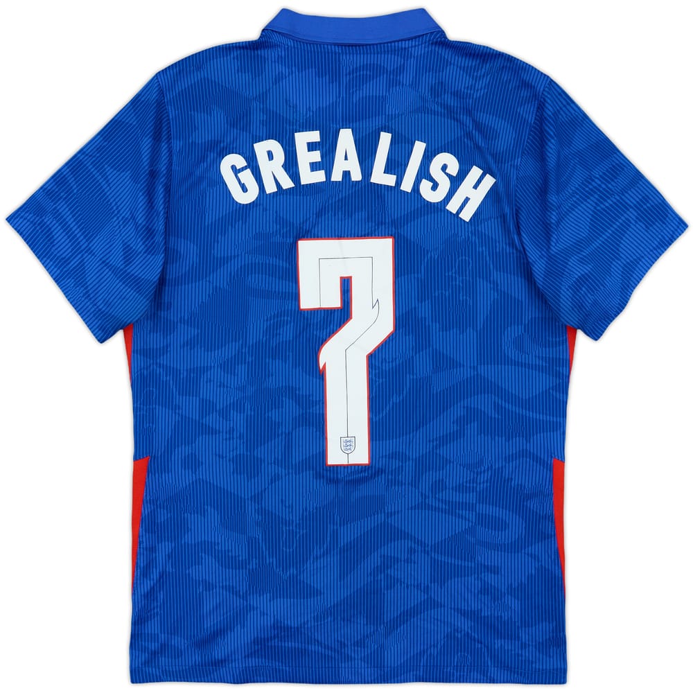 2020-21 England Away Shirt Grealish #7 - 6/10 - (S)