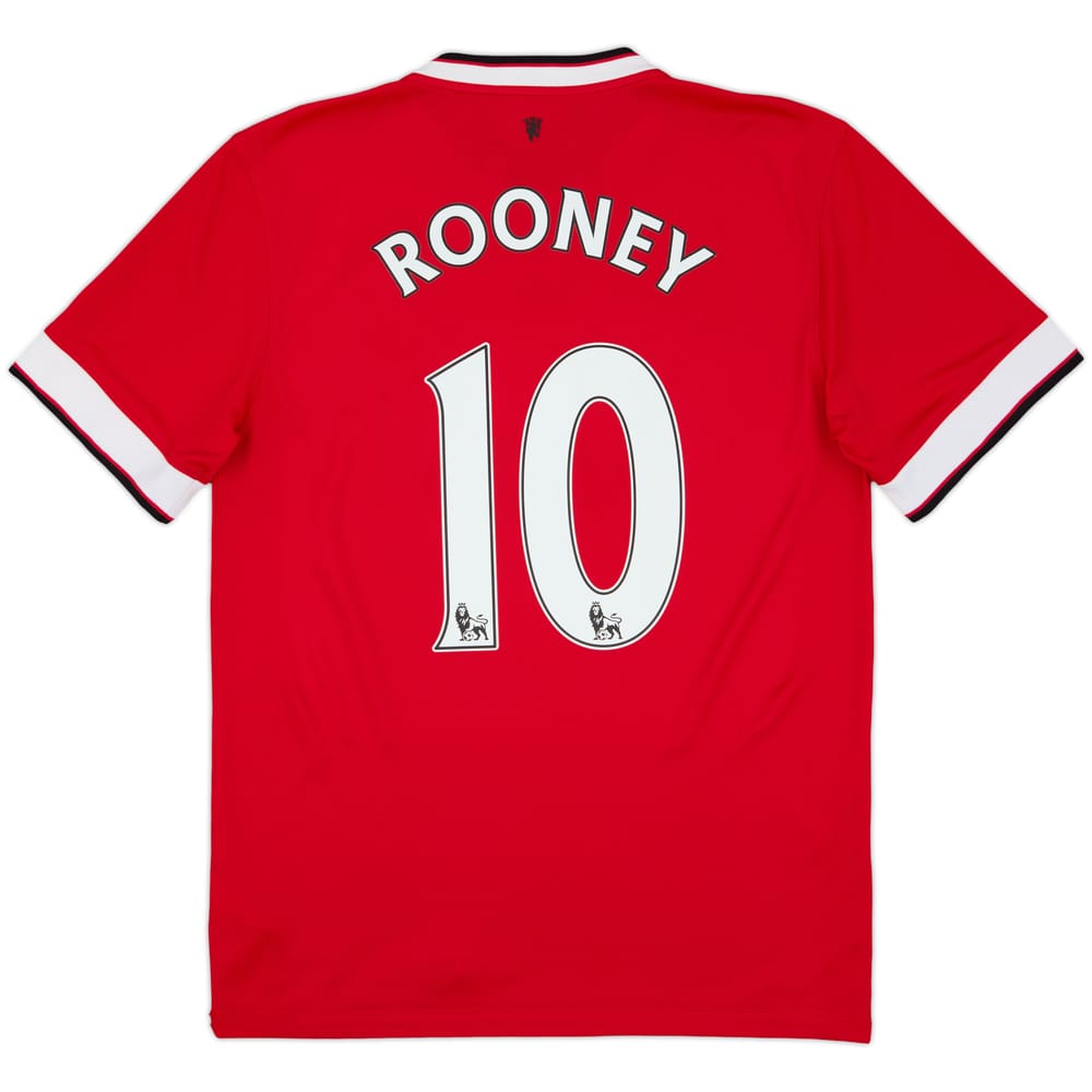 2014-15 Manchester United Home Shirt Rooney #10 - 6/10 - (S)