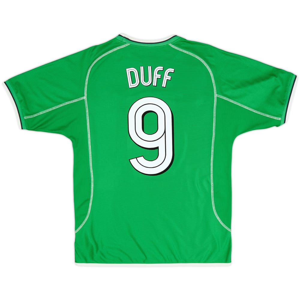 2001-03 Ireland Home Shirt Duff #9