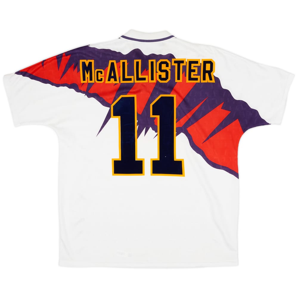 1991-93 Scotland Away Shirt McAllister #11 - 9/10 - (L)