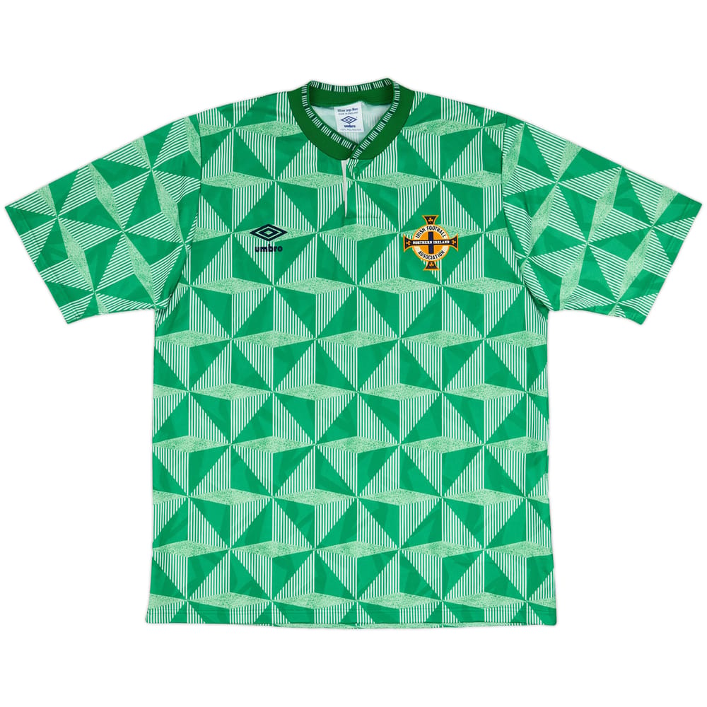 1990-92 Northern Ireland Home Shirt - 10/10 - (L)