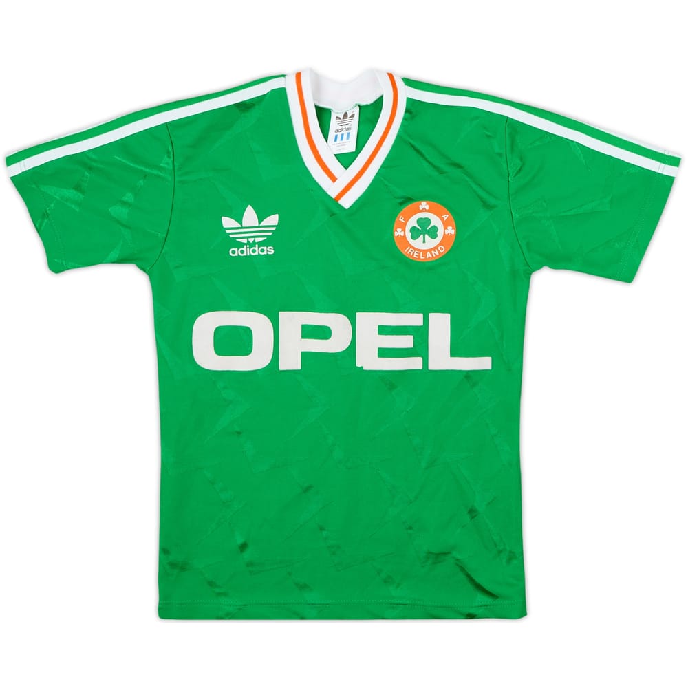 1990-92 Ireland Home Shirt - 6/10 - (L.Boys)