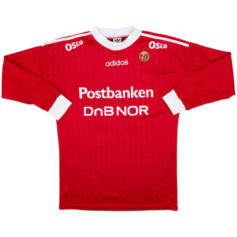1994-95 Norway adidas Player Issue Training L/S Shirt #10 - 7/10 - (S)