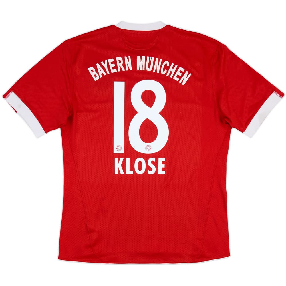 2009-10 Bayern Munich Home Shirt Klose #18 - 5/10 - (L)