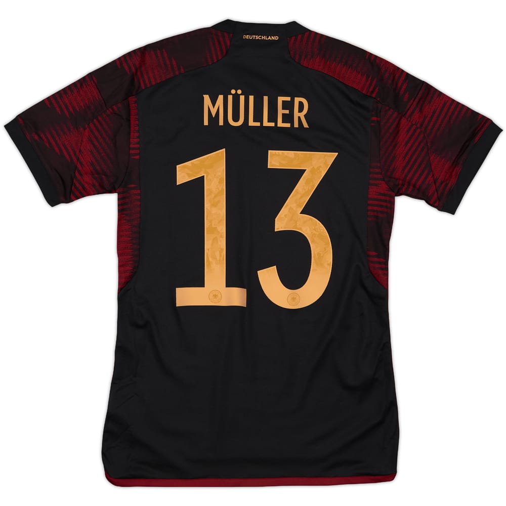 2022-23 Germany Away Shirt Muller #13 (S)