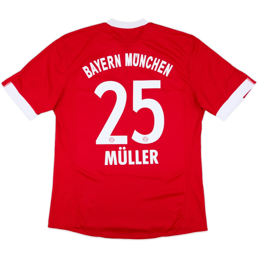2009-10 Bayern Munich Home Shirt Muller #25 - 8/10 - (L)