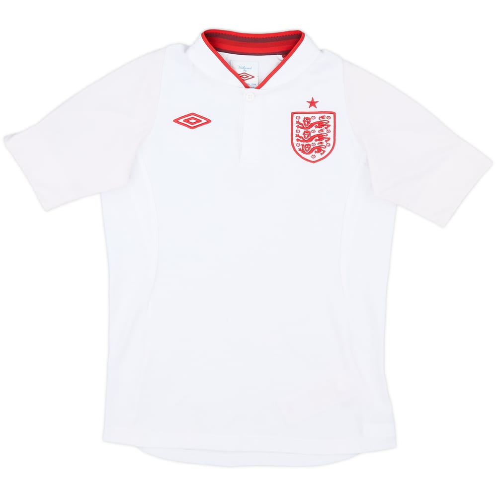 2012-13 England Home Shirt - 6/10 - (M.Boys)
