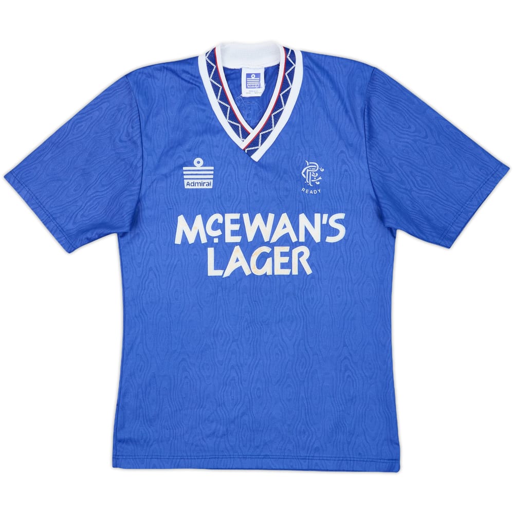 1990-92 Rangers Home Shirt - 8/10 - (L.Boys)