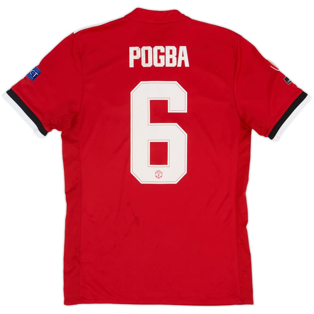 2017-18 Manchester United Home Shirt Pogba #6 - 6/10 - (S)