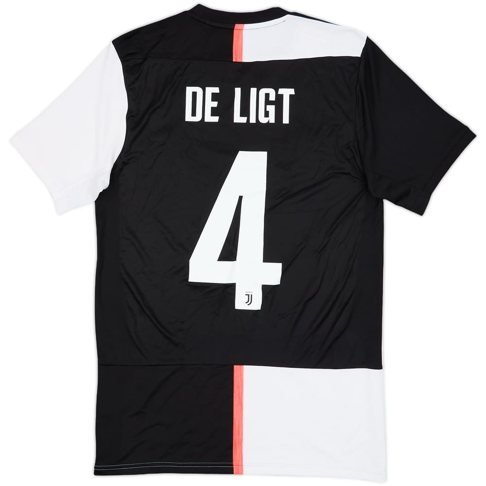 2019-20 Juventus Home Shirt De Ligt #4 - 6/10 - (S)