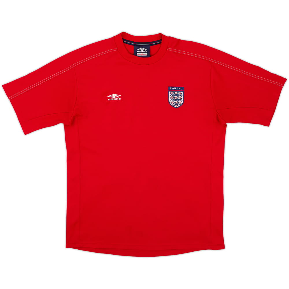 2002-03 England Umbro Training Shirt - 8/10 - (L)